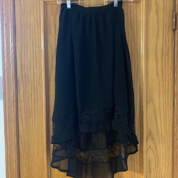 Midi black skirt - Picture 1 of 1